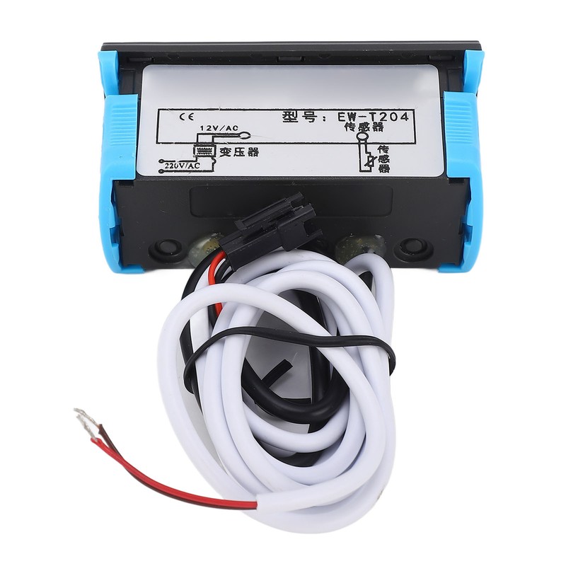 Digital Thermostat 0.1℃ Resolution 0.5℃ Accuracy Dual Display Temperature Controller