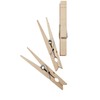 HOMZ Wood Clothes Pins, 96-Count