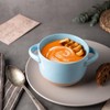 AmorArc 24 Ounces Soup Bowls with Large Handles and Lids,
