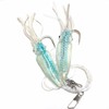 5 Packs - 4.5" Fishing Ling Cod Rig Twin Bulb