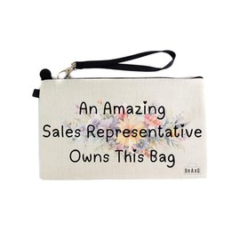 Gifts or Presents for Sales Representatives, an Amazing Sales Representative Owns This Bag, Cosmetic Bags, Pencil Case - cb977