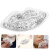 FRCOLOR Mini Lip Shape Gel Cooling Pack Reusable Cold Packs