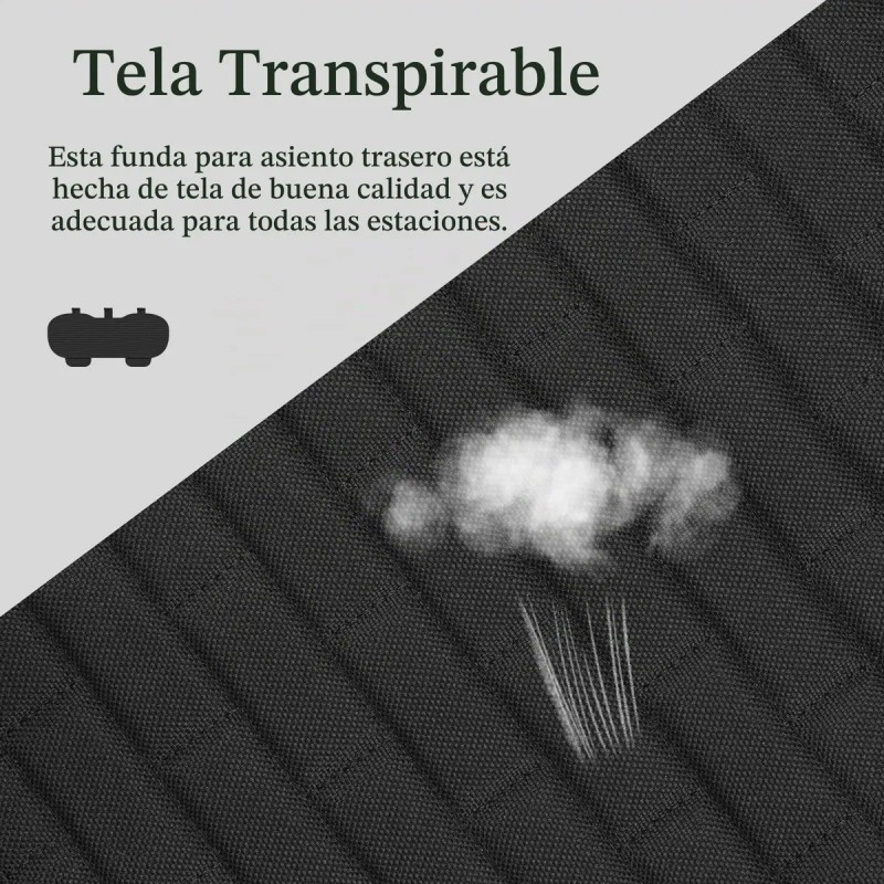 Funda De Asiento Trasero De Automóvil, Antideslizante