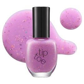 Tip Toe Geocoso Nail Polish, 512 Blueberry Smoothie, 10ml, 1 Piece / 팁토우 지오코소 네일 폴리쉬, 512 블루베리 스무디, 10ml, 1개