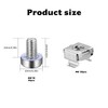 110 Pcs/55 Set Rack Mount Cage Nuts and Rack Screws