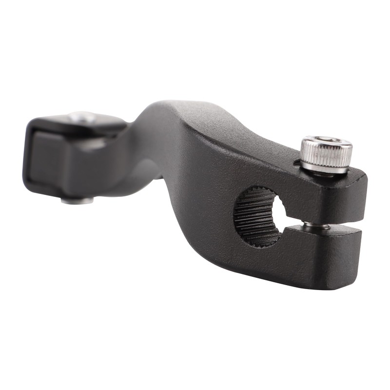GOOFIT Black Aluminium Alloy Gear Lever Gear Lever Foldable Foot