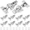 10 Pack 1/2'' Overlay Face Frame Soft Close Hidden Cabinet