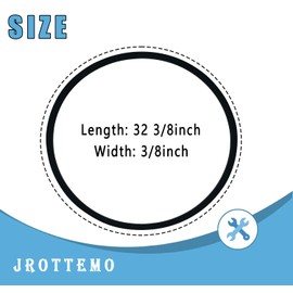 (2 Pack) 117-1018 V-Belt 3/8" x 32 3/8" Drive Belt Replacement Compatible with Toro Recycler 22 Inch 20331 20339 20330 20370 20379 20378 20330C 20331C 20339C 20350 20351 20371 20377 20954 20959 21378