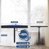 ecooe Silicone Shower Squeegee with Hanger, 13″/33cm Shower Glass Cleaner