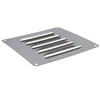 AB Tools Stainless Steel Louvre Vent Air Ventilator Grill 120mm