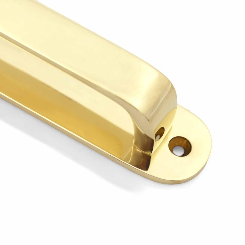 Stylentdecor Brass Cabinet Pulls & Knobs with Backplate/Solid Brass/Unlacquered/Handmade (Brass