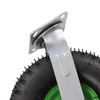 Pneumatic Swivel Caster w/Bolt on, 10inch Heavy Duty Air Tire