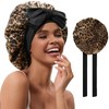 YOHTAS Long Bonnet Satin Hair Silk Bonnet for Sleeping Women,