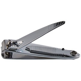 3Â Claveles 12414Â Nagelknipser mit Feile, verchromt 6Â cm