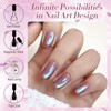 BORN PRETTY Hyacinth Cat Eye Magnetic Gel Nail Polish Purple
