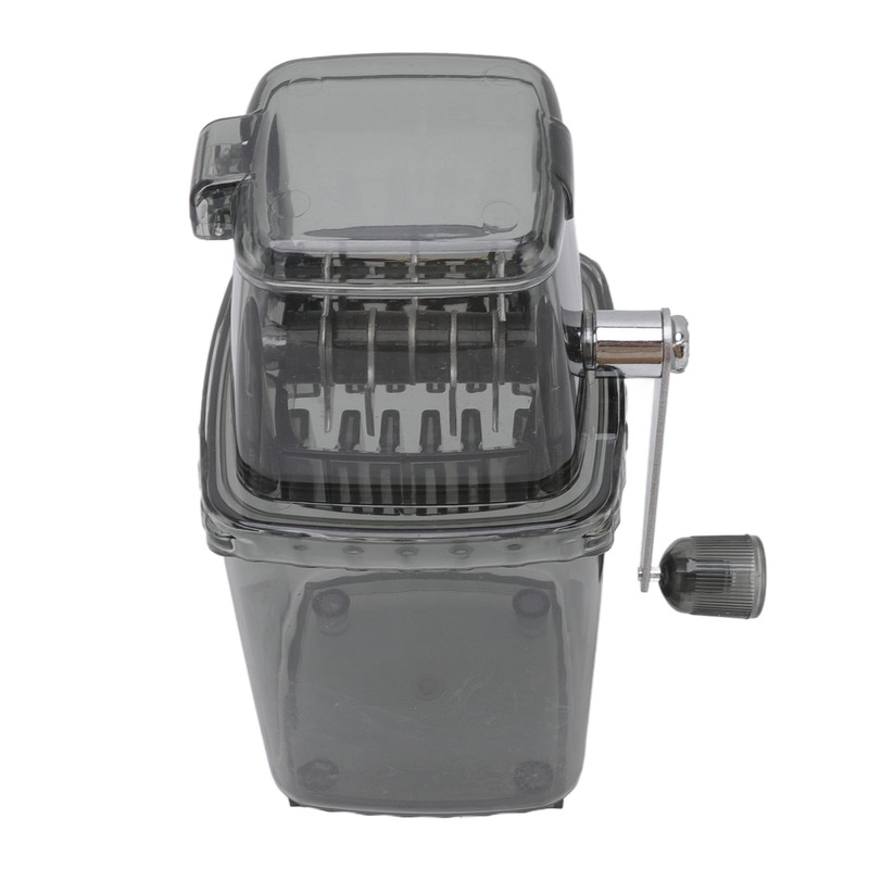Manual Ice Crusher Small Portable Shaver Hand Operated Snow Cone