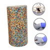 Toddmomy Yoga Column Balance Stick Muscle Half Roller Back Foam