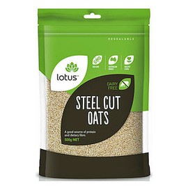 Lotus Oats Steel Cut 500g