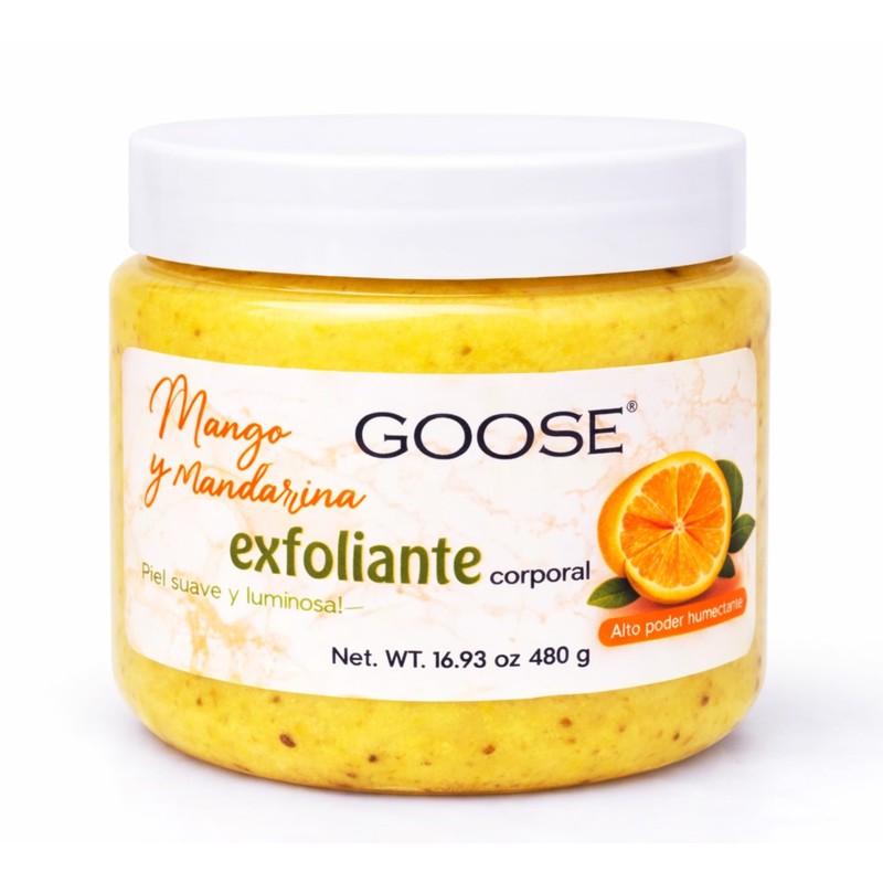 GOOSE Body Scrub Exfoliante Corporal 480 g – Piel Suave