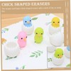 Operitacx 24pcs Shell Chick Eraser Erasers for Fun Mini Rabbit