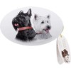 Gardiners of Scotland Handmade Fudge 120g Oval Tin, Scottie Dog