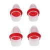 Chicken Feeder Rain Proof Poultry Feeder Port Gravity Feed Kit