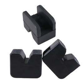 CNCYEAH Pack of 3 Car Jack Rubber Pads, Standing Rubber Buffers, Jack Pad Rubber, Jack Stand Pad, Rubber Block Protects Car from Scratching for Car, SUV