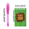 Jiaoohoo 24 Pcs Pixel Theme party favors |12 invisible ink