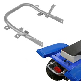 KKZOL Rear Grab Bar Wheelie Bar Compatible with Yamaha Banshee 350 YFZ350 1987-2006 Rear Grab Bar Bumper(Silver)