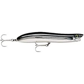 Rapala MaxRap Walk'n Roll Lure with Two No. 2 Hooks, Surface Swimming Depth, 13 cm Size, Live Mullet