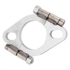 2inch Flat Oval Split Repair Exhaust Flange Replacement Accessory