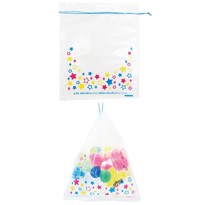 50 Pack Goldfish Scooping Bags for Festival, Superball, Scooping Play,