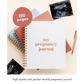 Lamare Pregnancy Journal for First Time Moms 2025 – Hardcover Pregnancy Planner & Diary – Pregnancy Gift for First Time Moms – Keepsake with Prompts & Photo Slots