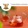 sourcing map Teapot Button Lid Knobs Copper Tea Kettle Pot