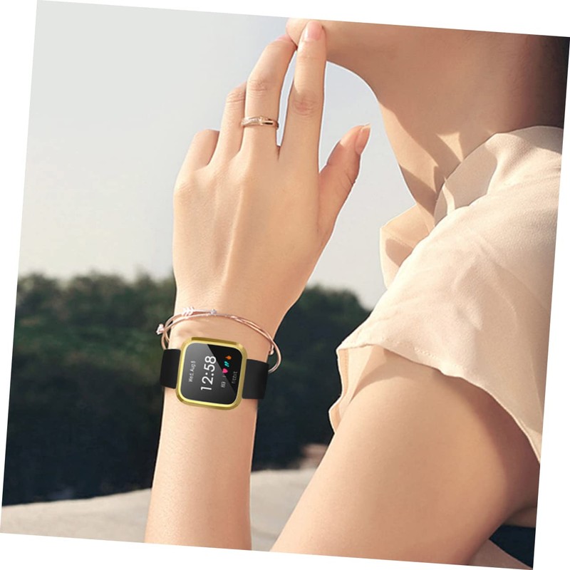 WOONEKY Watch Case TPU Watch Cover Anti-Slip Feature Durable and
