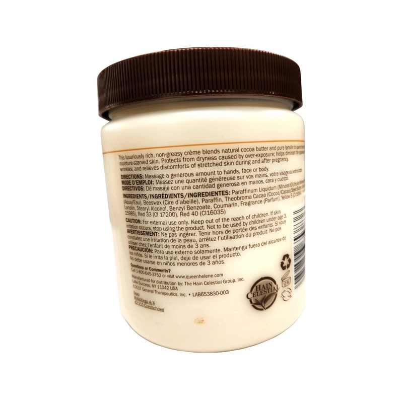 Queen Helene Cocoa Butter Moisturizing Kit, Face + Body Crème