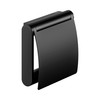 KEUCO Plan Black Selection Metal Toilet Roll Holder Matte Powder