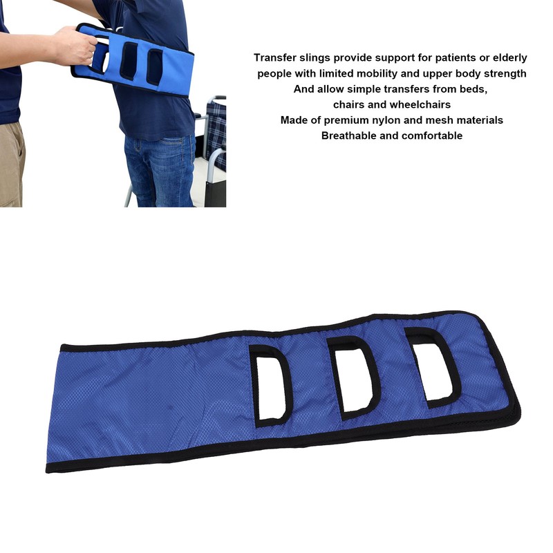 Patient Transfer Sling Gait Belt Padded Breathable Patient Lift Transferring