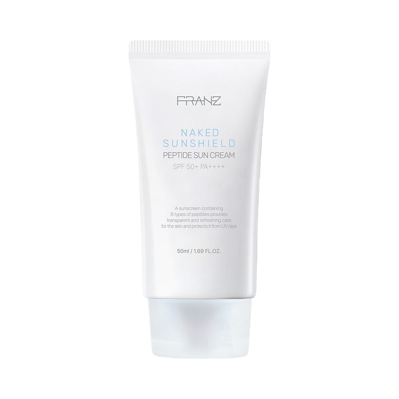 Franz Naked Sunshield Peptide Sun Cream 50ml - Franz Naked