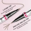 Eyebrow Pencils for Women, 2-in-1 Dual-Ended Microblading Eyebrow Pencil Waterproof