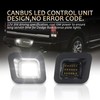 D-Lumina Luces LED para matrícula de montaje de lente ahumada