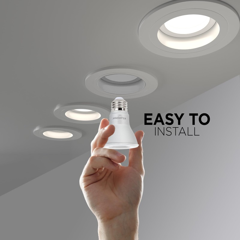 Luminus Par20 LED Flood Light, 6.5W (50W Equivalent) 500 Lumens