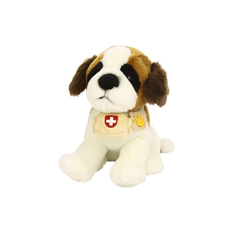 Plush & Company 05982 Bernie San Bernard Dog with Botticella