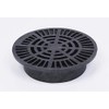 StormDrain 8 in. Outdoor Catch Basin Round Flat Grate Cover,