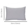 Bustlwor Small Pillow, Machine Washable, Plain, Small Nap Cushion for