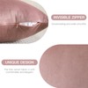 JOTOM Set of 2 Velvet Soft Solid Cushion Covers 30x50