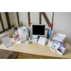 OSCO White Hi-Gloss Plastic Stapler | 10 Sheet Capacity |