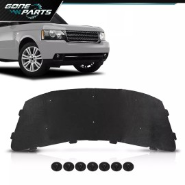 goneparts Fit For 02-12 Land Rover Range Rover Hood Insulation Pad 1/2" With Clips New