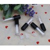Micro Trader 5 X 1.2ml Black Cap Empty Lip Gloss