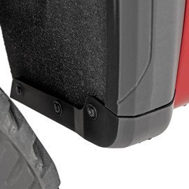 Rough Country Mud Flap Delete for GMC Sierra 2500HD/3500HD (2020-2025) - Heavy-Duty ABS, Easy Install, Increased Tire Clearance